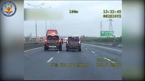 Ścigali się na trasie S8. Nie wiedzieli, że wyprzedzają radiowóz grupy SPEED