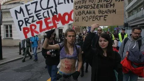 "Marsz Szmat" przeciwko przemocy seksualnej na ulicach stolicy