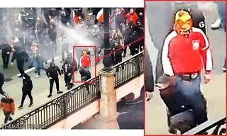 Policja publikuje zdjęcia osób, które mogą mieć związek z podpaleniem mieszkania