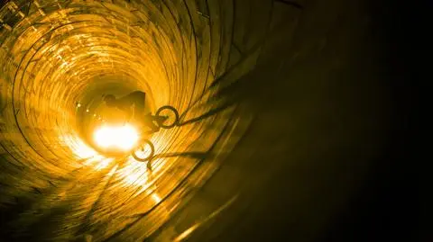 Triki pod dnem Wisły.  Rowerem przez tunel metra