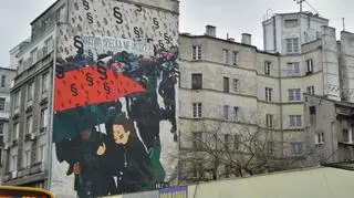 Mural na Targowej