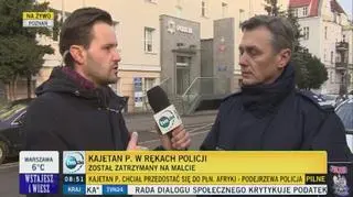 Kajetan P. zatrzymany na Malcie