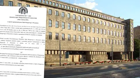 Odwołane rozprawy i jawne posiedzenia w Sądzie Okręgowym