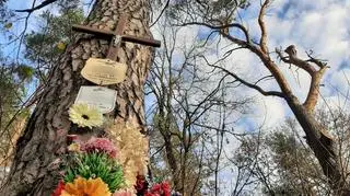Rodziny w miejscu tragedii stawiają krzyże 