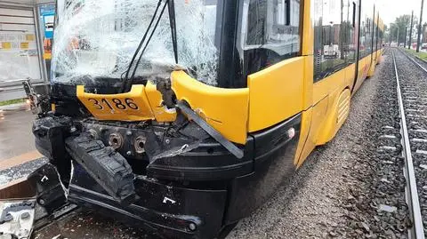 Na Bródnie zderzyły się tramwaje