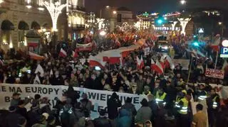 Zeszłoroczna manifestacja "Obudź się Polsko"