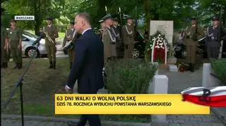 Przemówienie prezydenta Andrzeja Dudy 