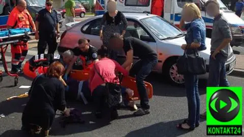 Potrąciła 3-letnie dziecko i kobietę. Wypadek na Ursynowie