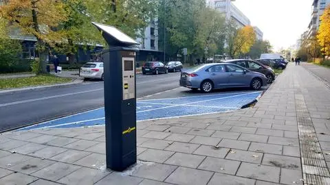 Nowe parkomaty na Żoliborzu 