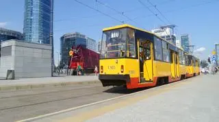 Tramwaje znikają z Kasprzaka