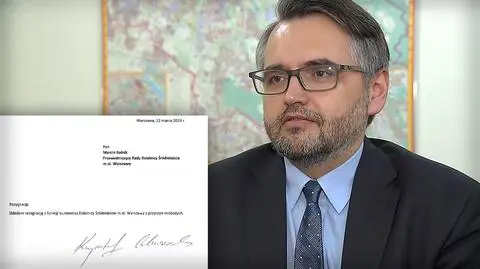 Burmistrz Śródmieścia podał się do dymisji. W tle sprawa Legii