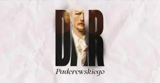 Plakat wystawy "Dar Paderewskiego"