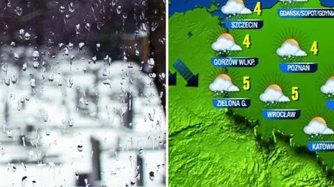 Deszczowy początek weekendu