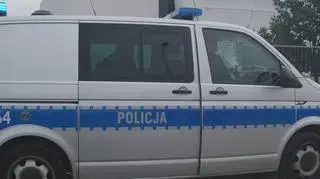 Akcja policji przy budowanej galerii 