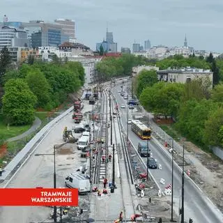 Budowa linii tramwajowej na dolnym Mokotowie