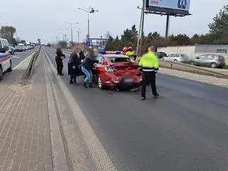 Do zdarzenia doszło w Łomiankach 