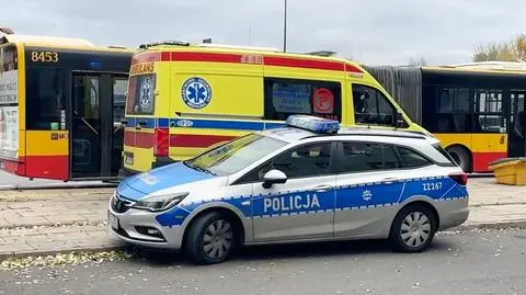 Potrącenie dziecka przez autobus na Mokotowie