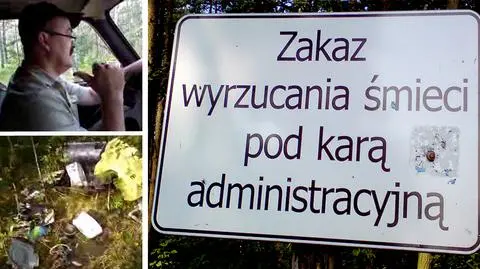 Lodówki, obuwie, gruz: tak śmiecą "miastowi"