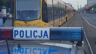 Wypadek autobusu i tramwaju na Marszałkowskiej