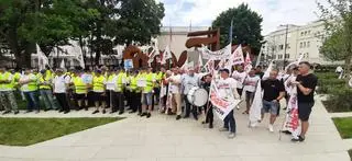 Protest górników i energetyków