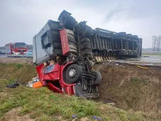 Wypadek w miejscowości Unierzyż