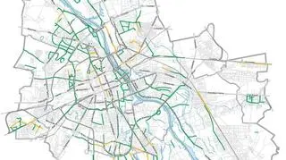 Istniejące i planowane ścieżki rowerowe / fot. Zielone Mazowsze