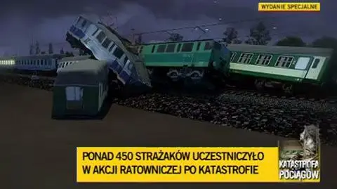 Katastrofa pociągów - symulacja