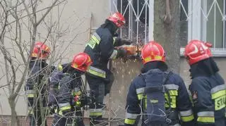 Pożar mieszkania na Obozowej