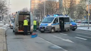 Śmiertelne potrącenie na Bazyliańskiej