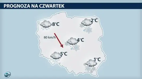 W czwartek śnieg i gołoledź