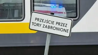 Śmiertelne potrącenie przez pociąg w miejscowości Nowa Iwiczna