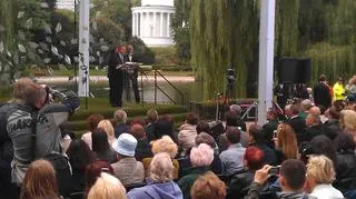 Narodowe czytanie "Pana Tadeusza" w Ogrodzie Saskim