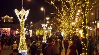 Świąteczna iluminacja w Warszawie