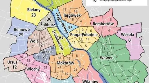 Ratusz wciąż czeka na pomysły warszawiaków. Do wydania 26 mln zł