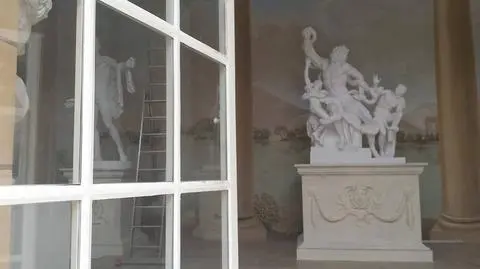 Królewska galeria otwarta. Herkules i Apollo w Starej Pomarańczarni