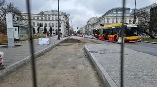 Przebudowa placu Trzech Krzyży