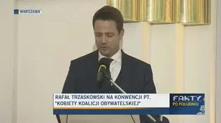 Rafał Trzaskowski był gościem konwencji "Kobiety Koalicji Obywatelskiej" 