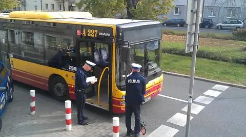 Żoliborz: autobus potrącił pieszego