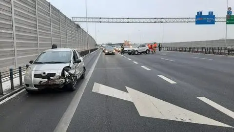 Zderzenie w okolicy węzła Konotopa 