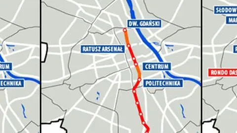 Tak przybywało metra: 25 lat budowy I linii