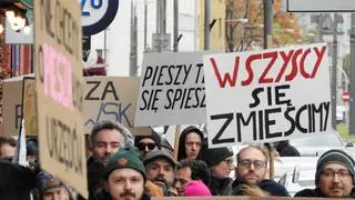 Piesza Masa Krytyczna w Warszawie 