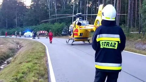 Śmiertelny wypadek z udziałem motocyklisty w miejscowości Ostrów-Kania