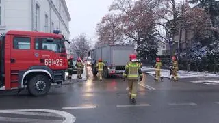 Akcja służb w Radzyminie