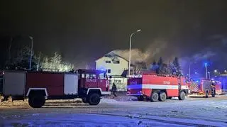 Pożar w domu opieki