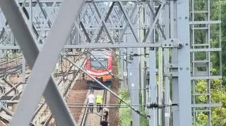 Wypadek na torach w Grodzisku Mazowieckim 