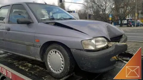 Ściął światła na Hynka