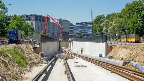 Prawie pół roku przerwy w ruchu tramwajów na Woli. Jeden z ostatnich etapów budowy