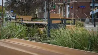 Na Dąbrowszczaków powstał parklet