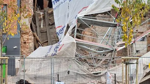 "Do awarii doszło w części nieobjętej jeszcze pracami wzmacniającymi"
