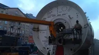 Montaż tarczy TBM